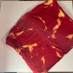 Red and Yellow Brandy Melville Jenny Tube Top